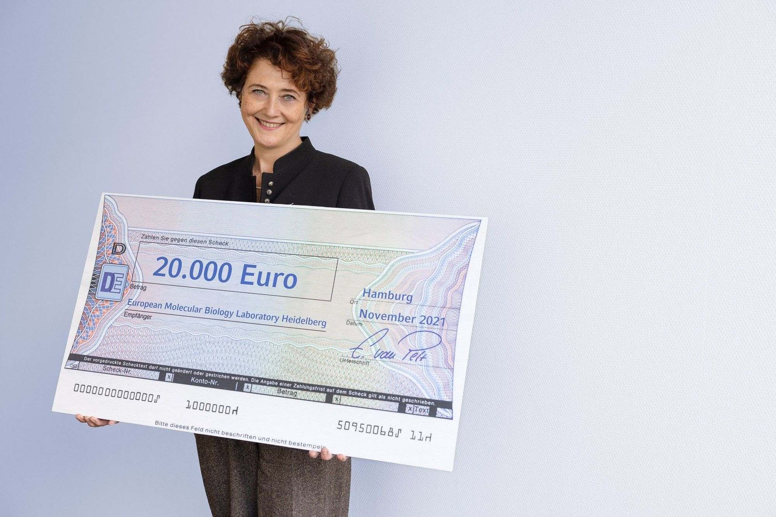 Edith Heard, the Director General of the EMBL