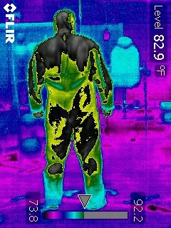 Demron's® thermo conductive capabilities allow for external monitoring of wearers body temperature.