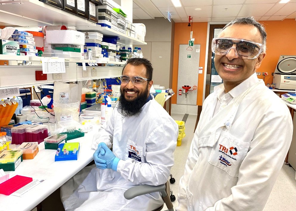 Image Caption: Prof Maher Gandhi and team, Alexandra Hospital, TRI, Australia